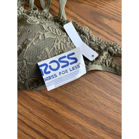 I Fashion olive green lace bralette size S/M NWT - Picture 4 of 5